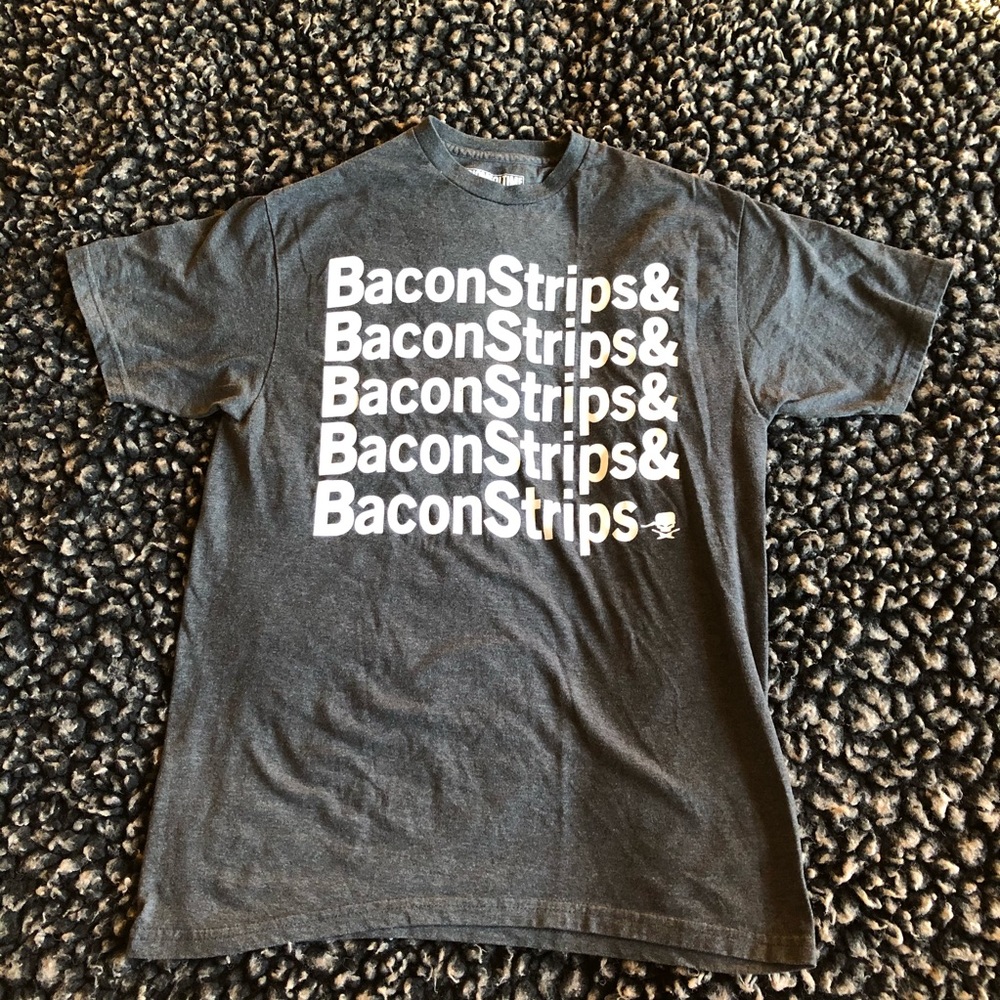 Epic meal time bacon strips graphic t-shirt M